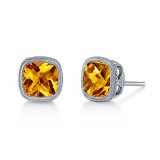 Stanton Color 14k Gold Citrine Earrings photo