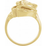 14K Yellow 22 mm Freeform Ring - 551637280P photo 2