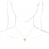 14K Yellow Vintage-Inspired Geometric 16-18 Necklace - 86984202P photo 3