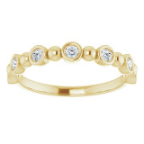 14K Yellow 1/5 CTW Diamond Anniversary Band - 1236316034P photo 3