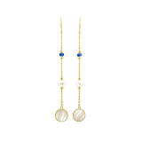 Gems One 10Kt Yellow Gold Earring - ER10555-1YSPMOP photo