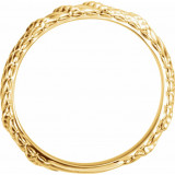 14K Yellow Stackable Ring - 51644107P photo 2