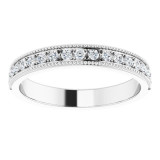 14K White 1/4 CTW Diamond Anniversary Band - 123069600P photo 3