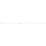 14K Yellow .06 CTW Diamond Initial N 6-7 Bracelet - 65268960040P photo 2