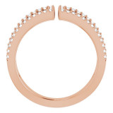 14K Rose 1/3 CTW Diamond Ring - 65215060002P photo 2