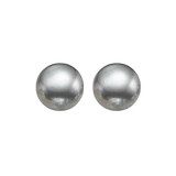 Gems One Silver Pearl (2 Ctw) Earring - FGPS10.5-SS photo