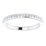 Platinum 1/5 CTW Diamond Anniversary Band - 123015603P photo 3