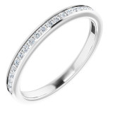 Platinum 1/5 CTW Diamond Anniversary Band - 123015603P photo