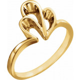 14K Yellow Freeform Remount Ring - 537120388P photo