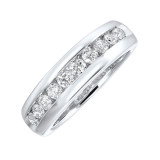 Gems One 14Kt White Gold Diamond (1Ctw) Ring - RG11804/100-4WF photo