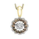 Gems One 14KT Yellow Gold & Diamond Rhythm Of Love Neckwear Pendant   - 3/8 ctw - ROL1081-4YCDB photo