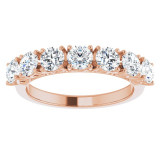 14K Rose 1 1/3 CTW Diamond Anniversary Band - 12286060016P photo 3