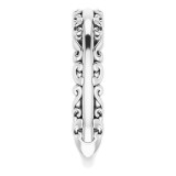 14K White Stackable Ring - 51699101P photo 4