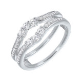 Gems One 14Kt White Gold Diamond(1/3Ctw) Ring - WB5773IR-4WC photo