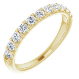 14K Yellow 1/2 CTW Diamond Anniversary Band - 123041605P photo