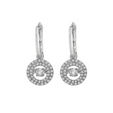 Gems One 14KT White Gold & Diamond Rhythm Of Love Fashion Earrings  - 1/2 ctw - ROL1033-4WC photo