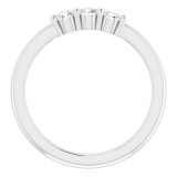 14K White 1/3 CTW Diamond Anniversary Band - 1239756001P photo 2