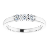 14K White 1/3 CTW Diamond Anniversary Band - 1239756001P photo 3