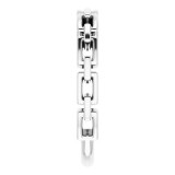 14K White Chain Link Ring - 52078102P photo 4