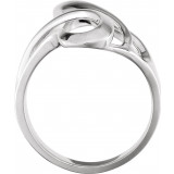 14K White Freeform Ring - 531020178P photo 2