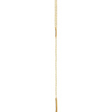 14K Yellow 1/6 CTW Diamond Triangle & Bar Y 16-18 Necklace - 65230060001P photo 2