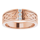 14K Rose 1/5 CTW Diamond Ring - 98516002P photo 3