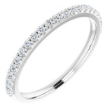 Platinum 1/5 CTW Diamond Anniversary Band - 123274603P photo