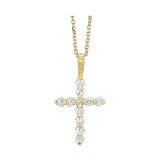 Gems One 14Kt Yellow Gold Diamond (1/10 Ctw) Pendant - HDCR005-4YD photo