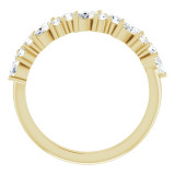 14K Yellow 3/4 CTW Diamond Anniversary Band - 123915601P photo 2