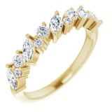 14K Yellow 3/4 CTW Diamond Anniversary Band - 123915601P photo