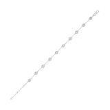 Gems One 14Kt White Gold Diamond (1Ctw) Bracelet - BC10059-4WF photo