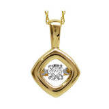 Gems One 14KT Yellow Gold & Diamond Rhythm Of Love Neckwear Pendant  - 1/5 ctw - ROL1128-4YC photo