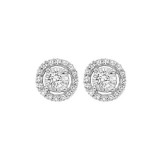 Gems One 14Kt White Gold Diamond (1Ctw) Earring - FE4153/100-4WC photo