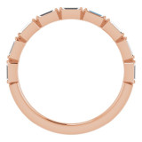 14K Rose 1/4 CTW Diamond Anniversary Band - 123020602P photo 2