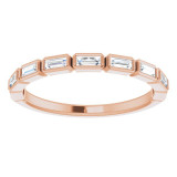 14K Rose 1/4 CTW Diamond Anniversary Band - 123020602P photo 3