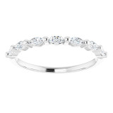 14K White 1/3 CTW Diamond Anniversary Band - 1236026001P photo 3