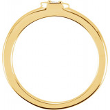 14K Yellow .025 CTW Diamond Stackable Ring - 6506360003P photo 2