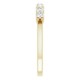 14K Yellow 3/8 CTW Diamond Anniversary Band - 12284460010P photo 4