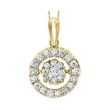Gems One 14KT Yellow Gold & Diamonds Stunning Neckwear Pendant - 1/2 ctw - ROL1027-4YC photo