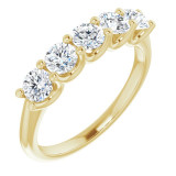 14K Yellow 1 CTW Diamond Anniversary Band - 1233896009P photo