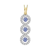 Gems One 14KT Yellow Gold & Diamond Rhythm Of Love Neckwear Pendant  - 5/8 ctw - ROL1133-4YCT photo