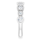 14K White 3/4 CTW Diamond Anniversary Band - 1236356033P photo 4