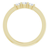14K Yellow 1/3 CTW Diamond Anniversary Band - 1239756000P photo 2
