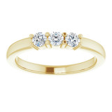 14K Yellow 1/3 CTW Diamond Anniversary Band - 1239756000P photo 3