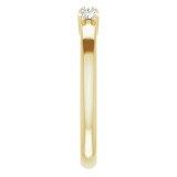 14K Yellow 1/3 CTW Diamond Anniversary Band - 1239756000P photo 4