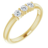 14K Yellow 1/3 CTW Diamond Anniversary Band - 1239756000P photo