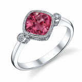 Stanton Color 14k Gold Rhodolite Ring photo