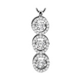 Gems One 14KT White Gold & Diamonds Stunning Neckwear Pendant - 1 ctw - ROL1096-4WCMD photo