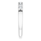 14K White 3/8 CTW Diamond Anniversary Band - 1238816012P photo 4
