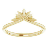 14K Yellow Starburst Ring - 52004102P photo 3